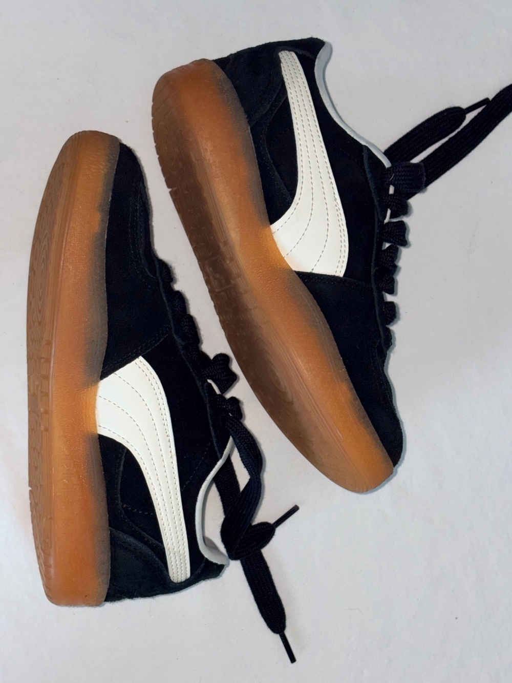 Puma Black Suede Sneakers - Picture 4 of 7